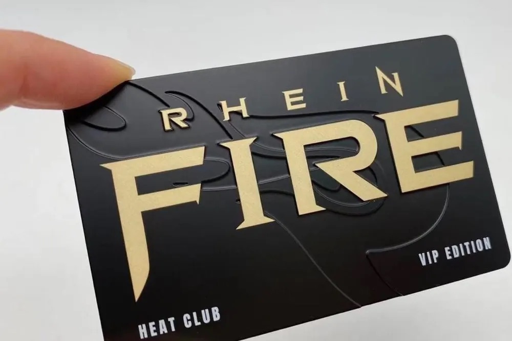 Membership card “RheinFire Heat Club, VIP Edition”